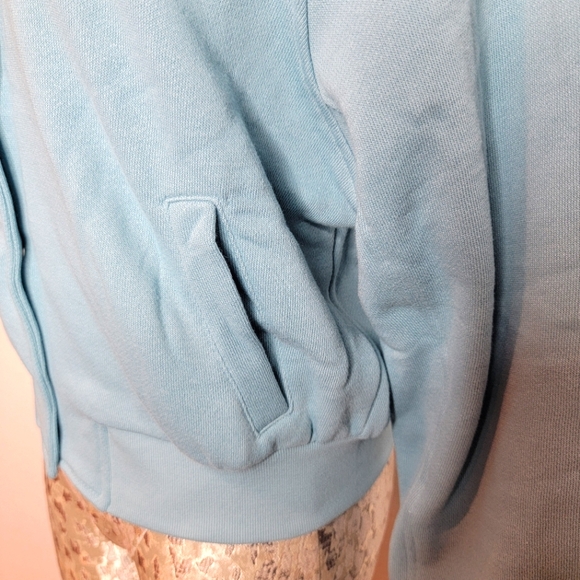 Victoria's Secret Cotton Fleece Bomber Jacket. - Picture 8 of 14